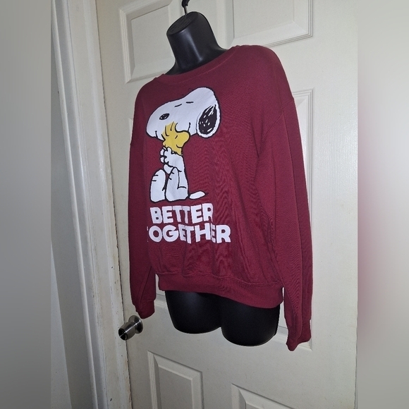 Peanuts kids graphic sweatshirt size 7-9 - Picture 2 of 4